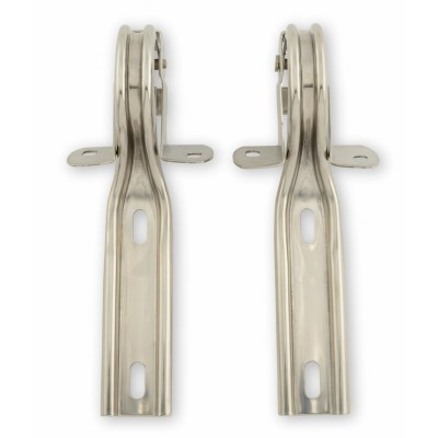 DMC Penture de Capot en Stainless 1979-1993 Mustang paire