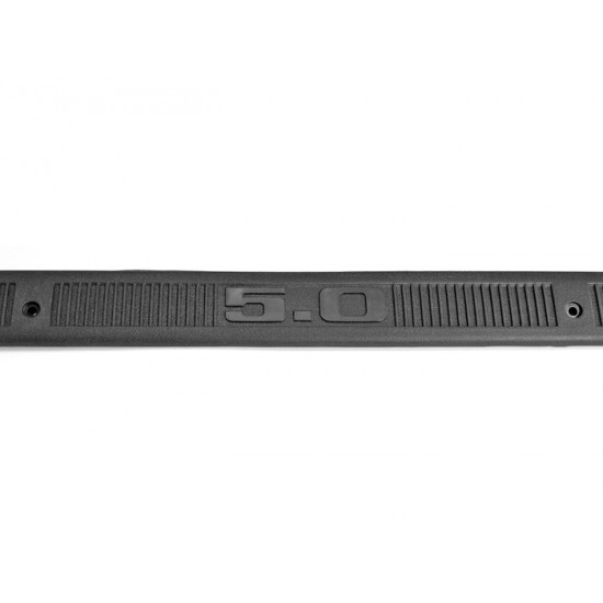 DMC Seuil de Portes Gris avec logo 5.0 1979-1993 Mustang paire