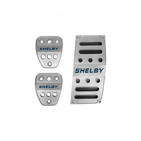 DMC Couvre Pedales SHELBY 2005-2023 Mustang avec Transmission Manuel
