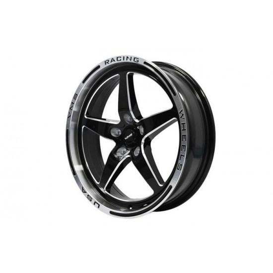 VMS Racing Mag de Drag avant 18x5-12mm Noir avec...