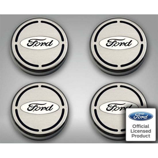 ACC ensemble de Covre Bouchon 4pcs avec logo FORD...