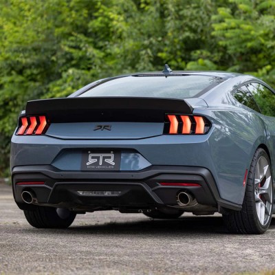 RTR Aileron arriere Noir Satiné 2024-2025 Mustang GT/EcoBoost Coupé