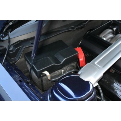 AR Couvre Batterie en ABS Noir Texturé 2005-2009 Mustang
