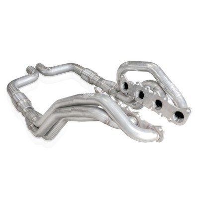 Stainless Power Headers 1-7/8'' avec Catalyseurs High-Flow Acier Inoxydable  2015-2026 Mustang 5L Connection d'origine 