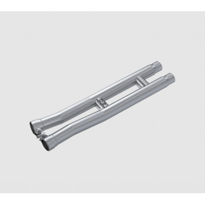 MBRP Resonateur Delete H-Pipe 2.5'' Acier...