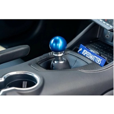 Steeda Boule de shifter en aluminium Bleu...