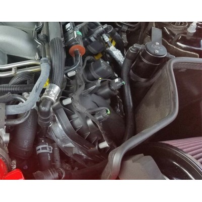 Séparateur d'huile 3.0 Noir côté chauffeur pour Mustang GT/Bullit 2018-2023