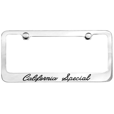 Contour de Plaque Chromé avec logo California...