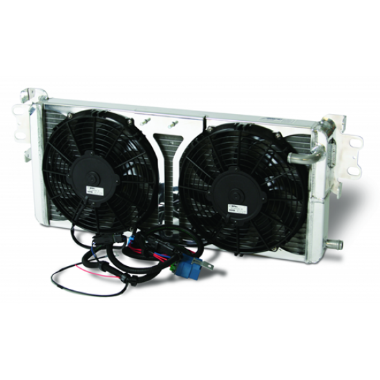 Afco Échangeur de chaleur avec double ventilateur Mustang 2007-2012 Shelby GT500