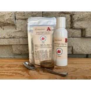 Masque à l'argile - Tartinade purifiante