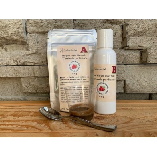 Masque à l'argile - Tartinade purifiante