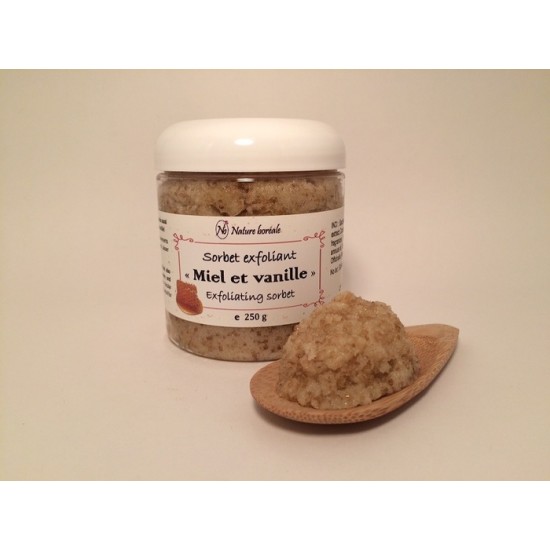 Sorbet exfoliant corps - Miel et vanille