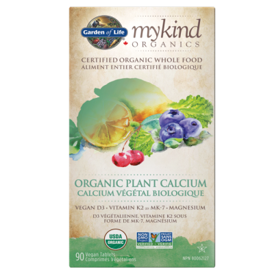 myKind Organics - Calcium Végétal Biologique