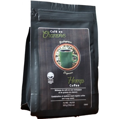 Café au chanvre certifié BIO 300g