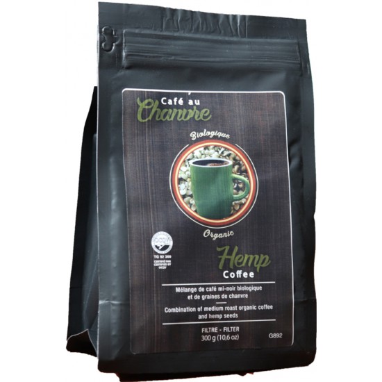 Café au chanvre certifié BIO 300g