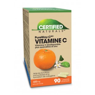 Pure Way-C 600mg plus, Quercétine & Zinc