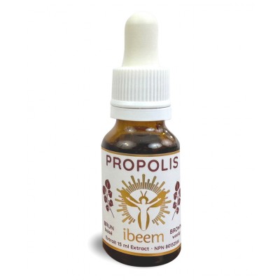 Gouttes de Propolis brune de peuplier (teinture)