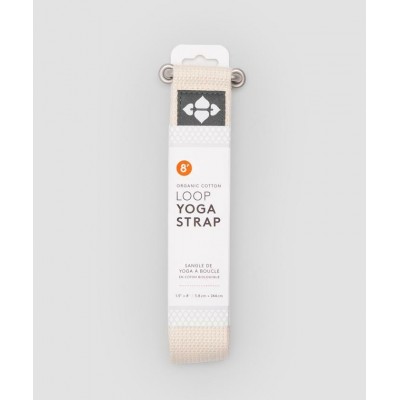 Sangle de Yoga 8' - Coton naturel