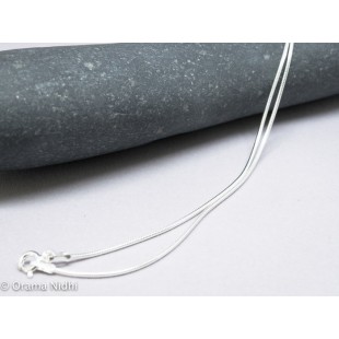 Chaîne argent pour femme