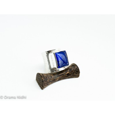 Bague argent et lapis lazuli