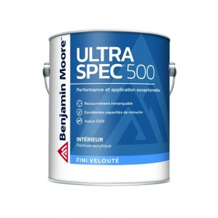 Peinture Ultra Spec 500 de Benjamin Moore 3.79L