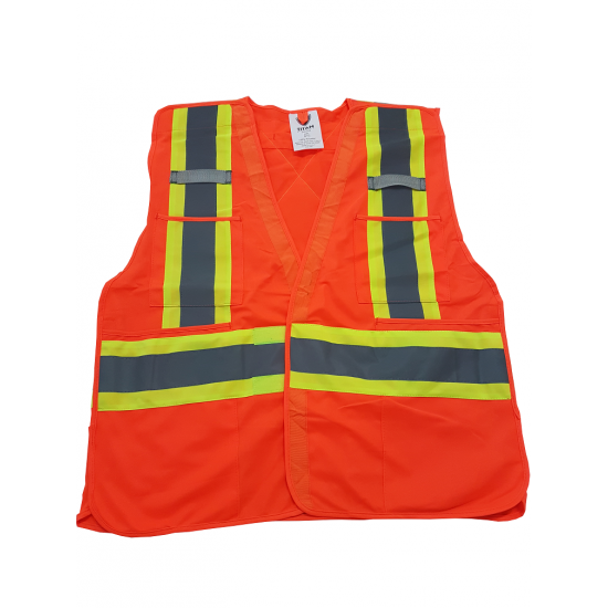 Veste de sécurité respirante, TITAN Workwear, orange  (dossard de sécurité)