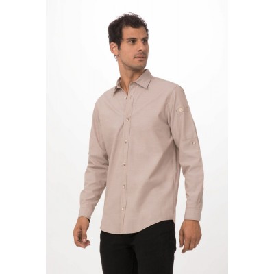 CHEMISE EN CHAMBRAY - SLMCH005 - Chef Works