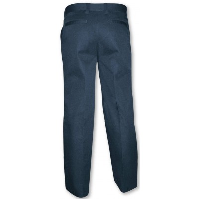 Pantalon Coupe ajustée taille basse de 65/35 poly-coton de 7.5oz, marine - 777- GATTS