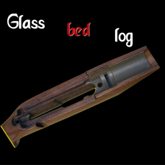 Faire glass bed log