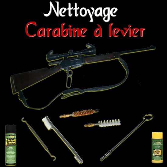 Nettoyage carabine à levier