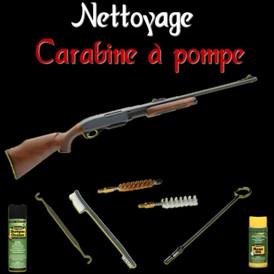 Nettoyage carabine à pompe
