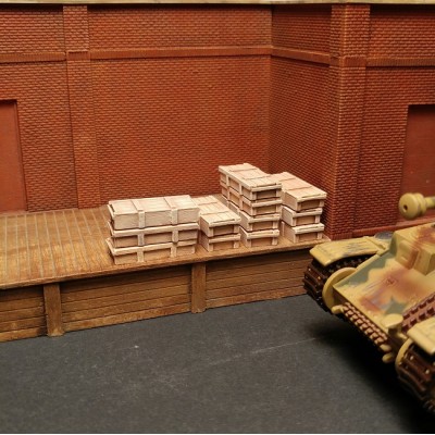4808 Caisse De Munitions Pour Tiger I  1/48