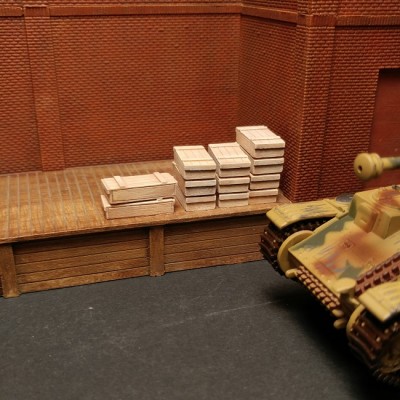 4810 Caisse De Munitions Pour Pz.Kpfw. IV diorama...