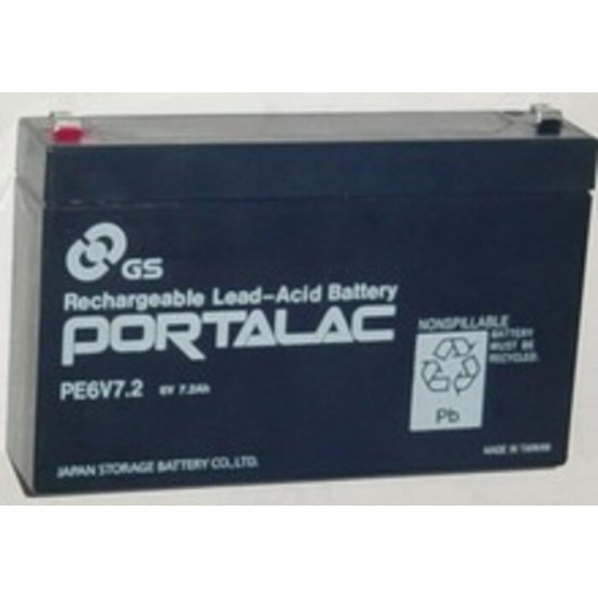 Batterie d'urgence ( 6v7.2 amp)