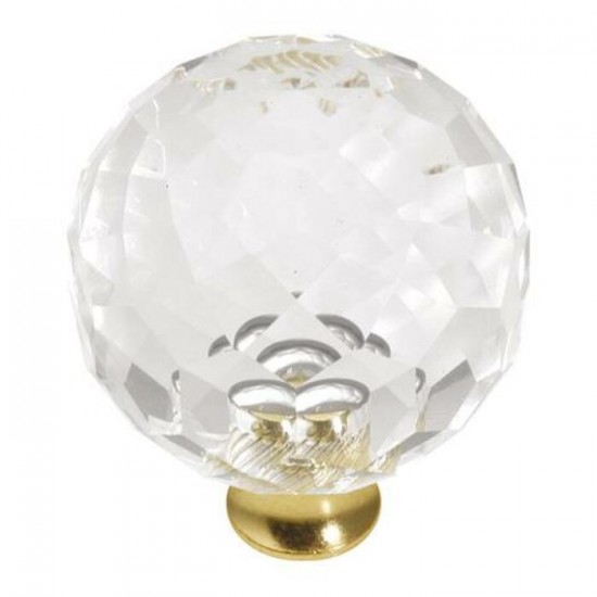 Bouton cristal-acrylique 