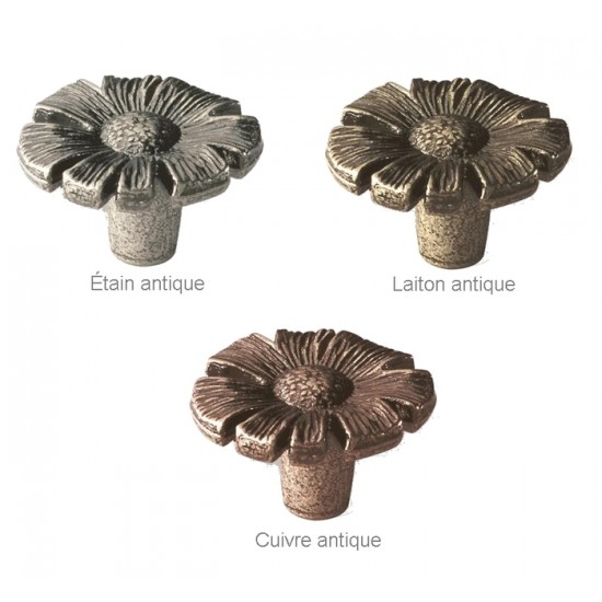 Bouton Fleur - Collection Big Bang