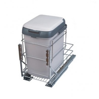 Poubelle Simple avec Amortisseur 25 Litres