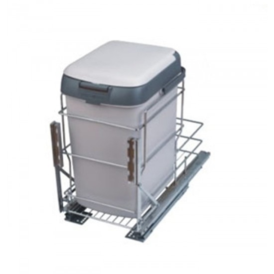 Poubelle Simple avec Amortisseur 25 Litres