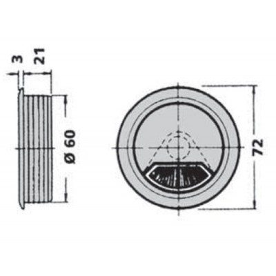 Passe fil 60 mm