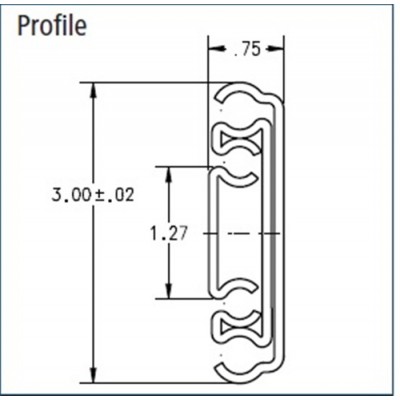 Coulisse à bille pleine extension KV