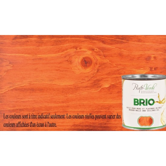 Huile pour murs et plafonds Brio-Pallisandre