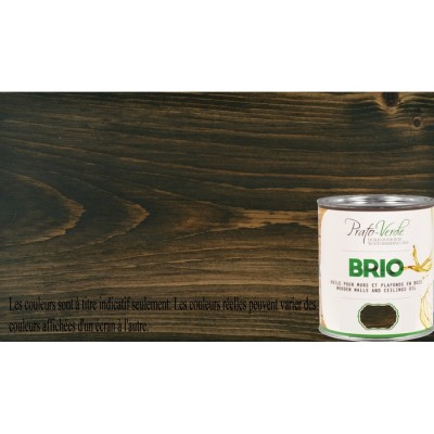 Huile pour murs et plafonds Brio-Charbon