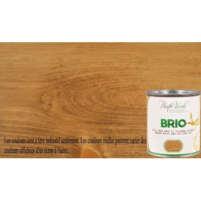 Huile pour murs et plafonds Brio-Brun érable
