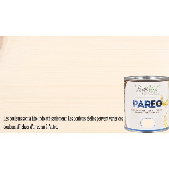 Huile d'extérieur Pareo-Blanc