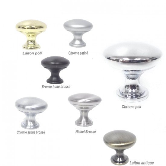 Bouton Contemporain Qline 