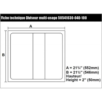 Diviseur multi-Usage 