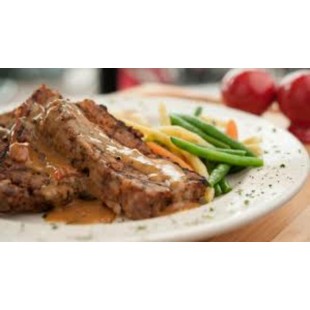 Pain de viande de luxe avec purée de pommes de...