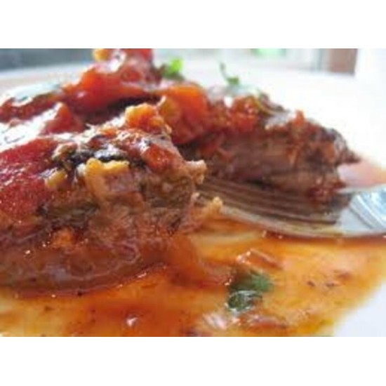 Steak suisse avec purée de pommes de terre
