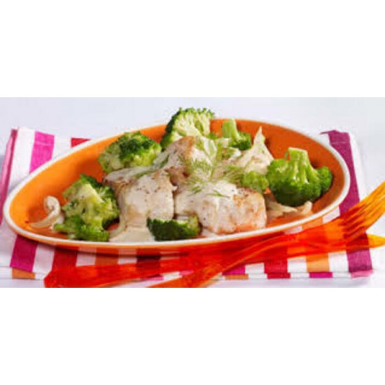 Ragoût de poulet et brocoli sur riz