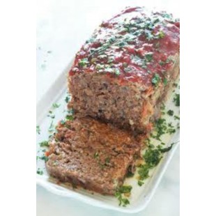 Pain de viande aux épinards et aux carottes avec...